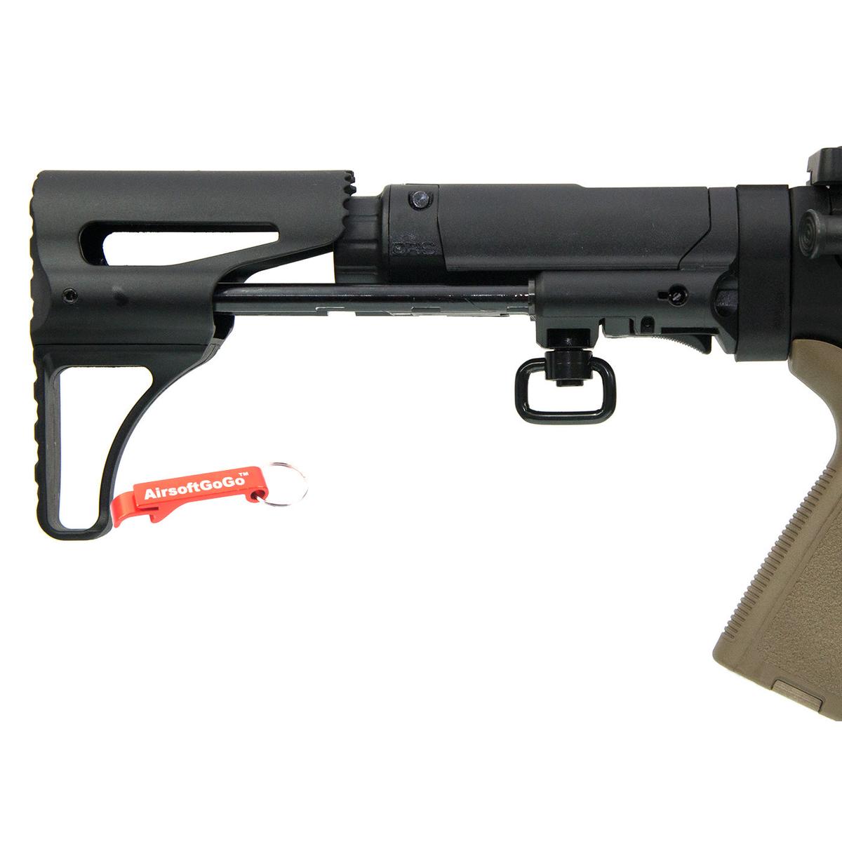 マルイ・G&P M4シリーズ対応APS スライドストック (ブラック)-AIRSOFT GOGO エアガン・サバゲー用品通販