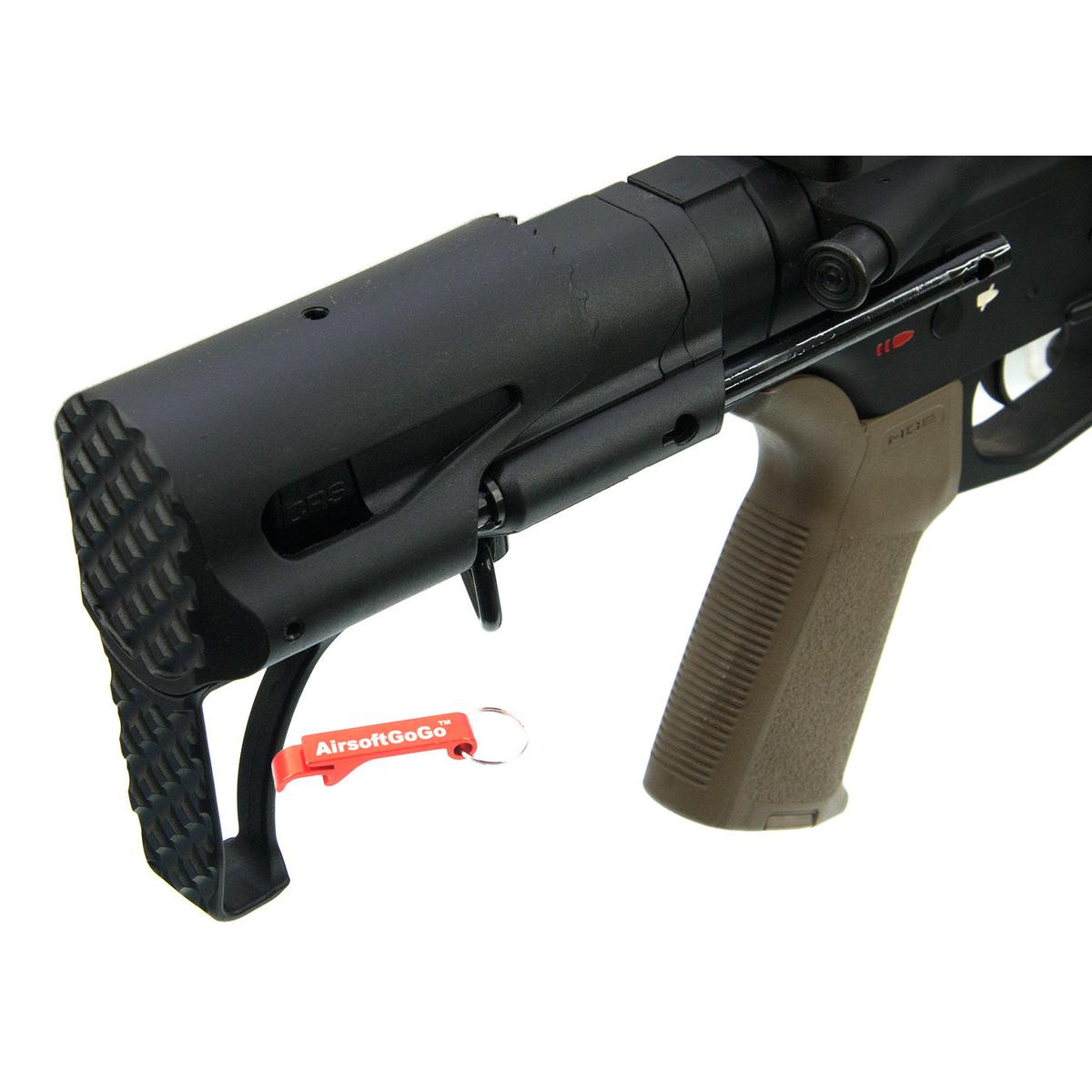 マルイ・G&P M4シリーズ対応APS スライドストック (ブラック)-AIRSOFT GOGO エアガン・サバゲー用品通販