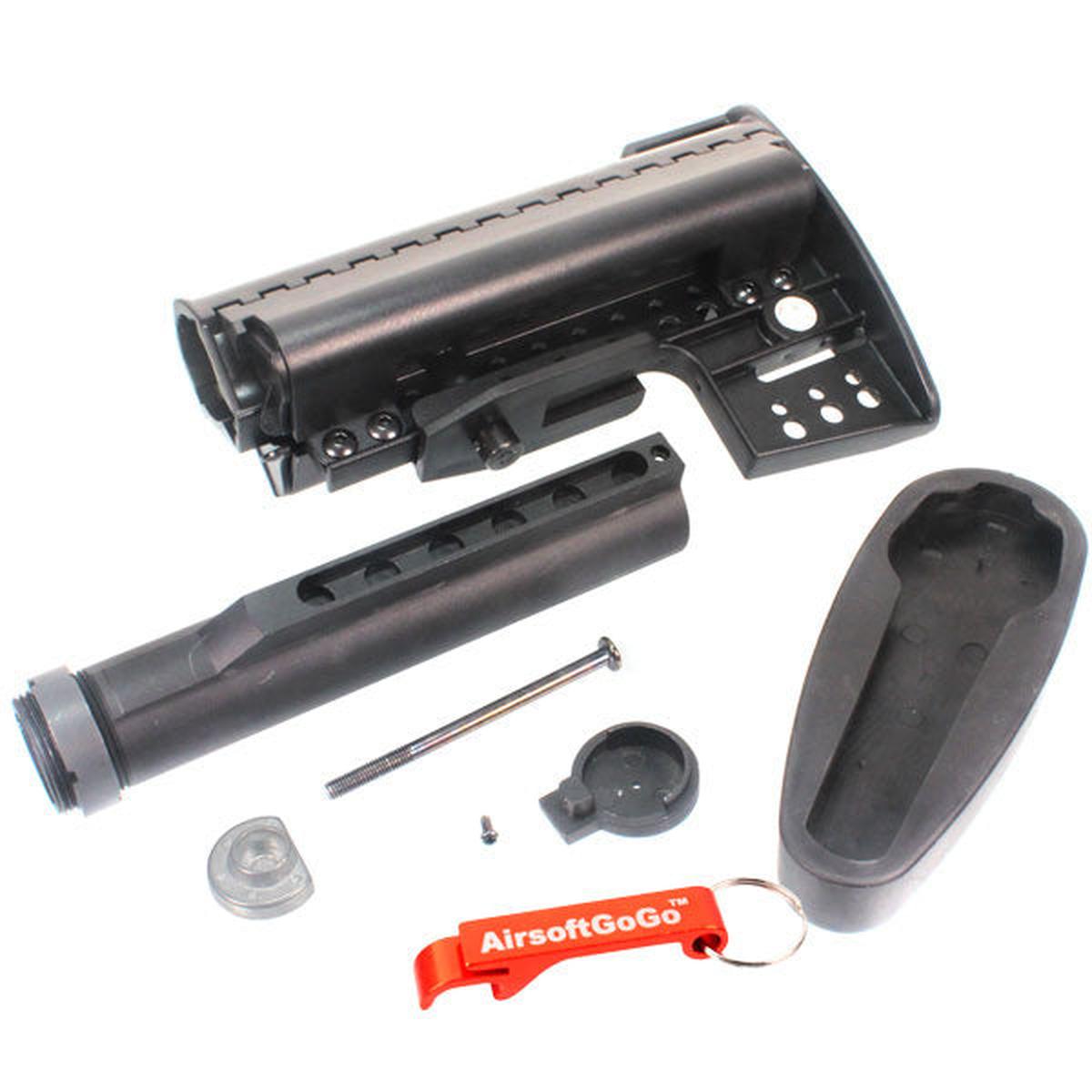マルイ/G&P/King Arms/CA/ICS M4 M16 SR16 SR25 HK416 電動ガン用MOD ストック-AIRSOFT GOGO エアガン・サバゲー用品通販