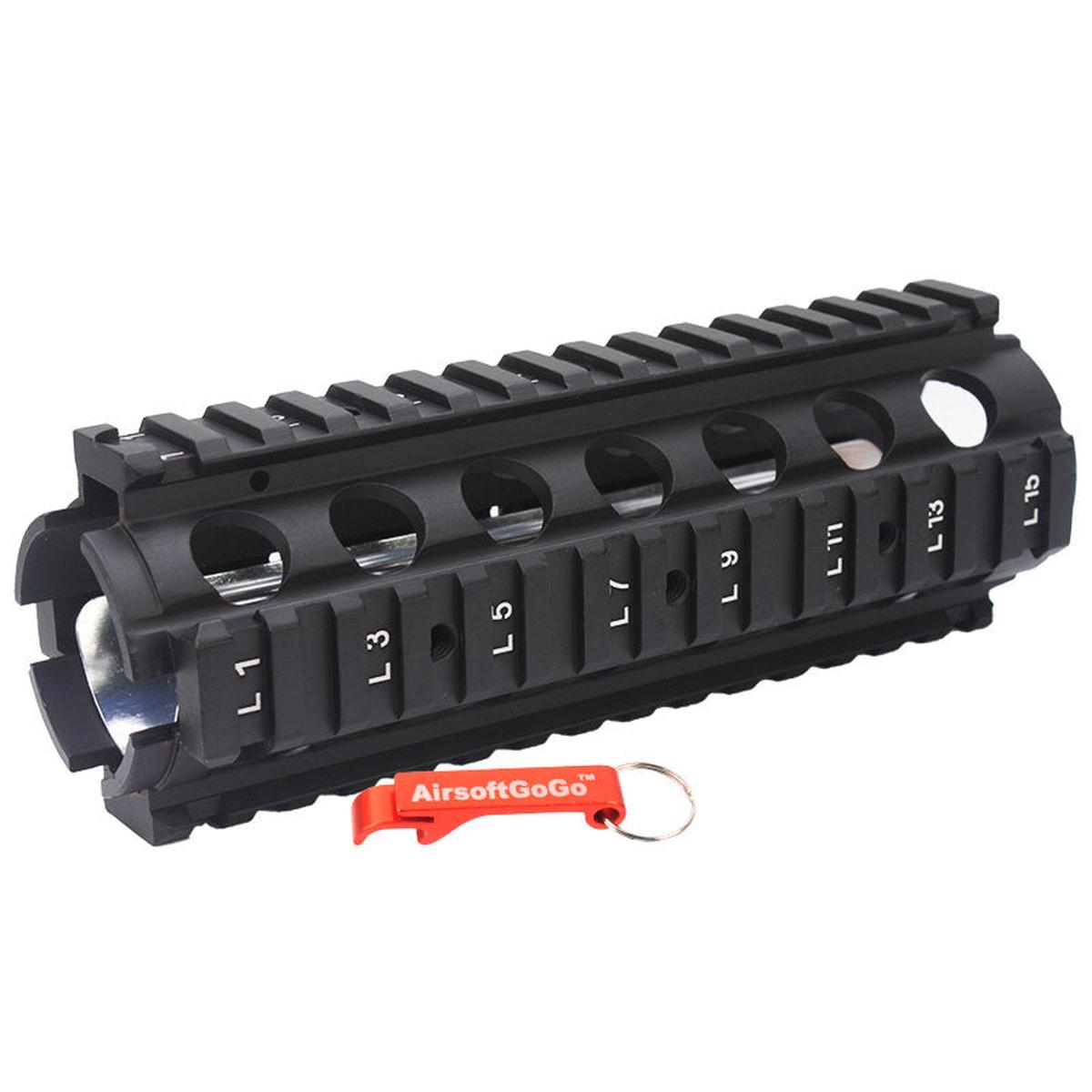 マルイ/G&P/King Arms/Cybergun M4シリーズ CQB 電動ガン用メタル製レールハンドガード（タイプ2）-AIRSOFT GOGO エアガン・サバゲー用品通販