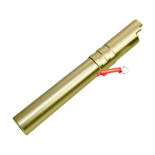 マルイハイキャパ5.1用アルミ アウターバレル (金)-AIRSOFT GOGO エアガン・サバゲー用品通販