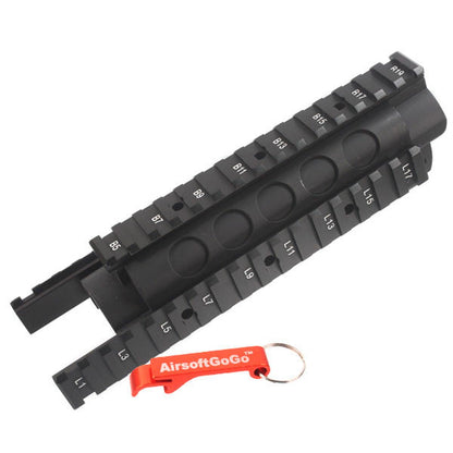 マルイ・JG MP5 A3 A4 A5 電動ガン用フルメタル製R.I.S.ハンドガード-AIRSOFT GOGO エアガン・サバゲー用品通販