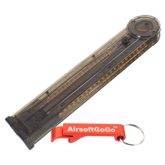 マルイ/King Arms/Classic Army/S&T 電動ガン用P90 68連 ミッドキャップマガジン-AIRSOFT GOGO エアガン・サバゲー用品通販