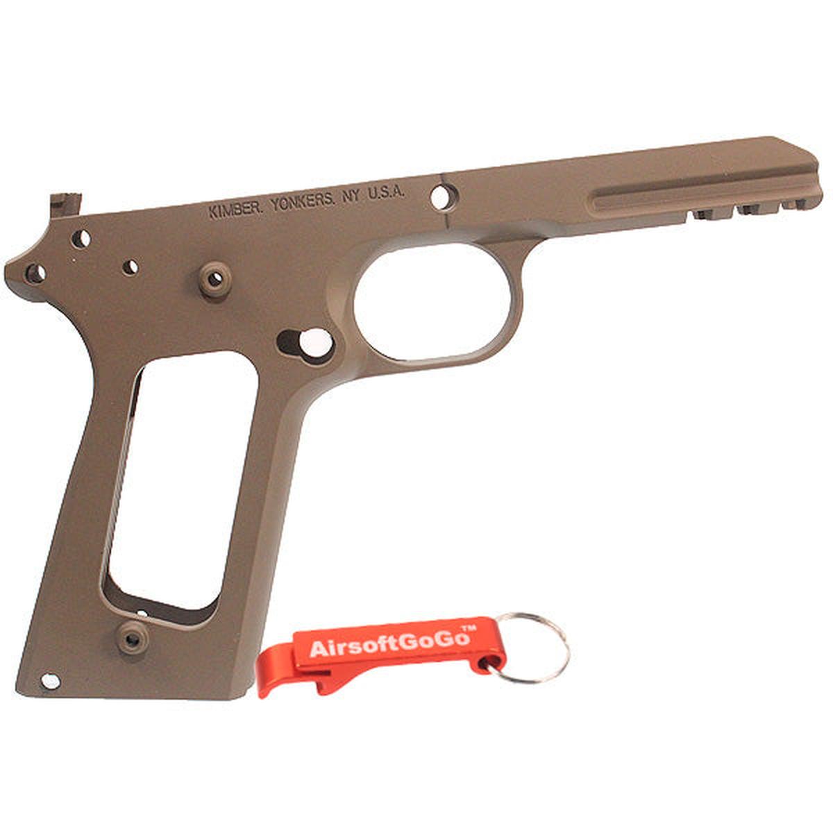 マルイM1911 / Army R27 R28 R29ガスブローバックガン用メタルスライド・フレーム（KIMBER キンバー）-AIRSOFT GOGO エアガン・サバゲー用品通販