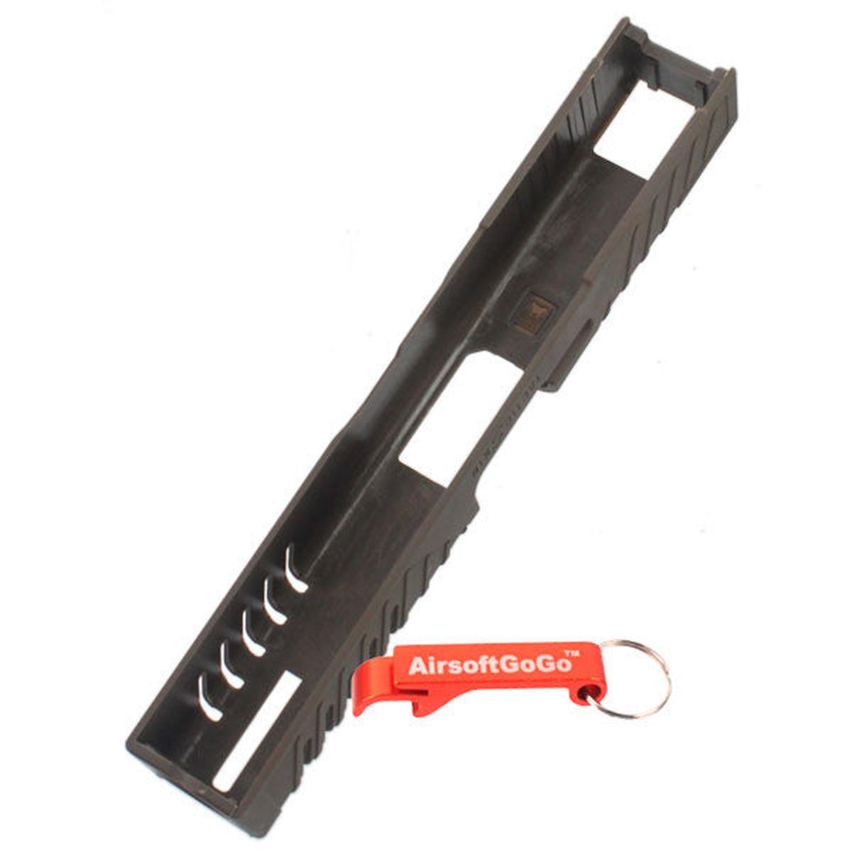 マルイ/WE/KSC/G17 シリーズガスブローバック用ポリマースライドカバー（ダークアース色）-AIRSOFT GOGO エアガン・サバゲー用品通販