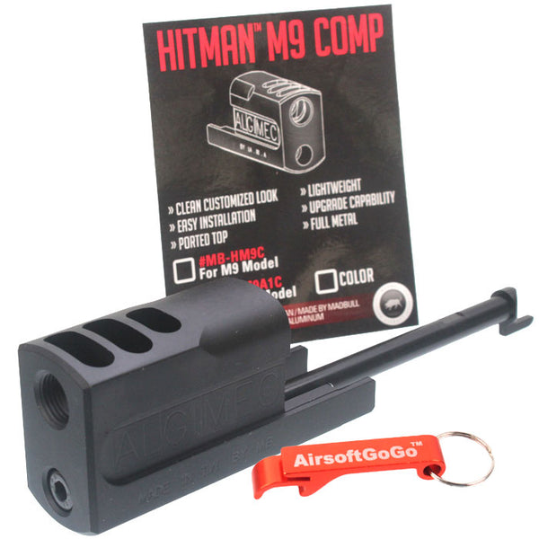 Madbull Hitman M9A1 Compensator for SOCOMGEAR/WE/KJW GBB