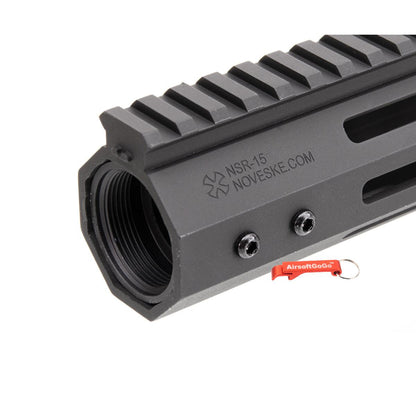 【Noveske社正式ライセンス商品】EMG, Novske NSR-15インチ M-LOKレール ハンドガード (ブラック)-AIRSOFT GOGO エアガン・サバゲー用品通販