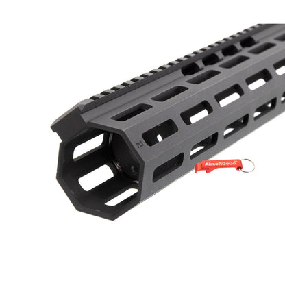 【Noveske社正式ライセンス商品】EMG, Novske NSR-15インチ M-LOKレール ハンドガード (ブラック)-AIRSOFT GOGO エアガン・サバゲー用品通販