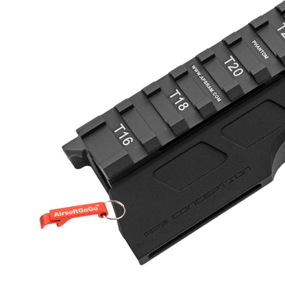 Phantom 3.0 M-LOK ハンドガード 10インチ APS / マルイ / G&P / CYMA / JG 電動ガンM4用-AIRSOFT GOGO エアガン・サバゲー用品通販
