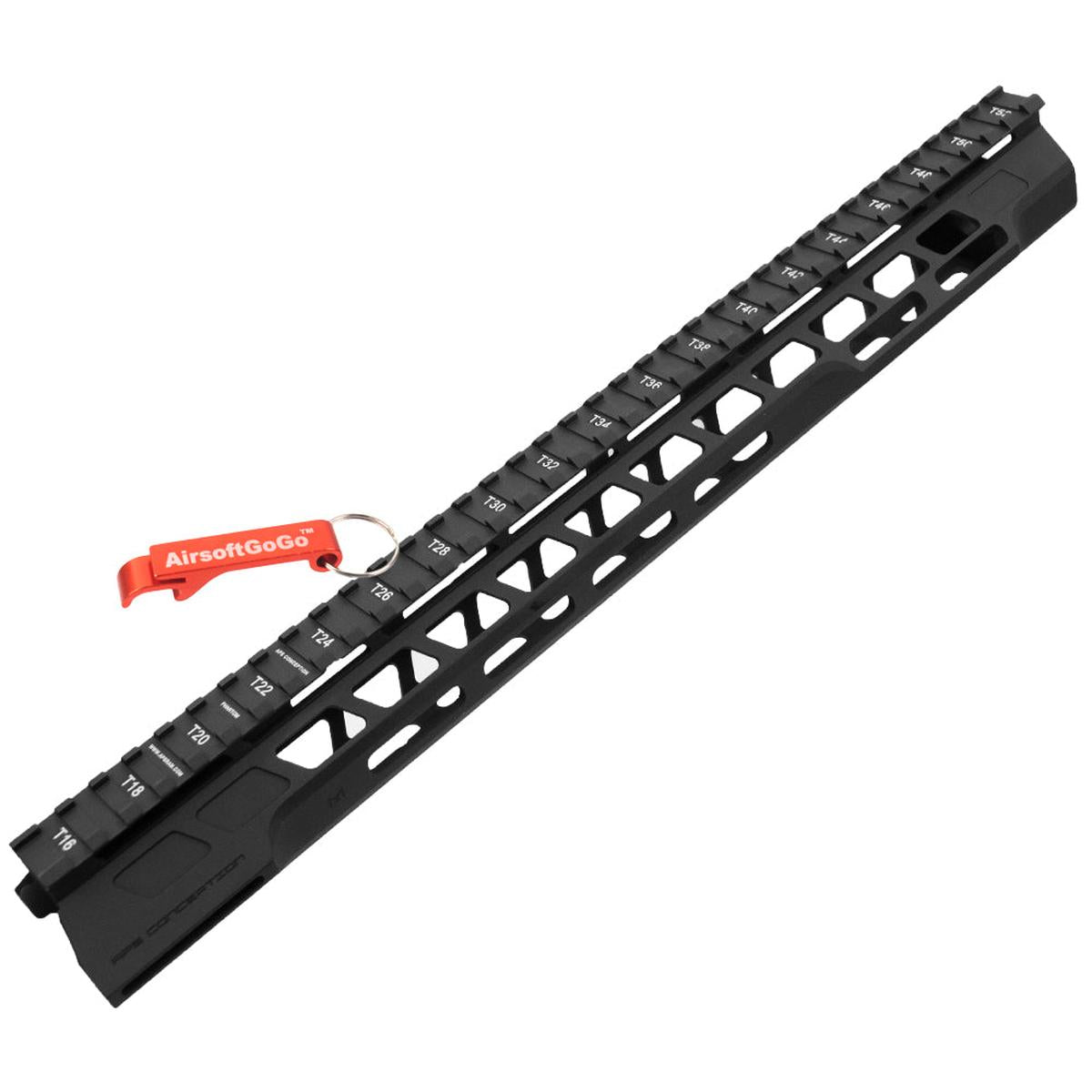 Phantom 5.0 M-LOK ハンドガード 15インチ APS / マルイ / G&P / CYMA / JG 電動ガンM4用-AIRSOFT GOGO エアガン・サバゲー用品通販