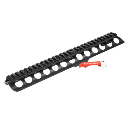 PPS M870ガスショットガン用12インチ レイルシステム (ブラック)-AIRSOFT GOGO エアガン・サバゲー用品通販