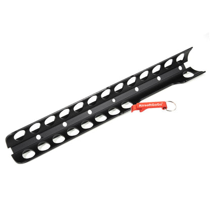 PPS M870ガスショットガン用12インチ レイルシステム (ブラック)-AIRSOFT GOGO エアガン・サバゲー用品通販