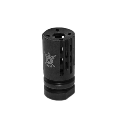 PTS バトルコンプ2.0 SCV ブラック オキサイド エアソフトフラッシュハイダー 14mm CW -ブラック-AIRSOFT GOGO エアガン・サバゲー用品通販