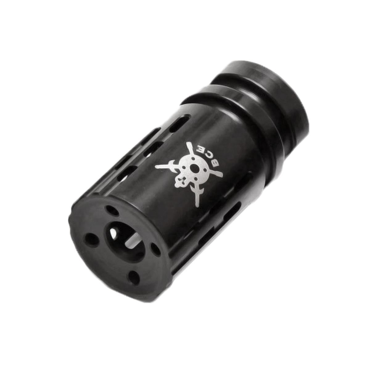 PTS バトルコンプ2.0 SCV ブラック オキサイド エアソフトフラッシュハイダー 14mm CW -ブラック-AIRSOFT GOGO エアガン・サバゲー用品通販