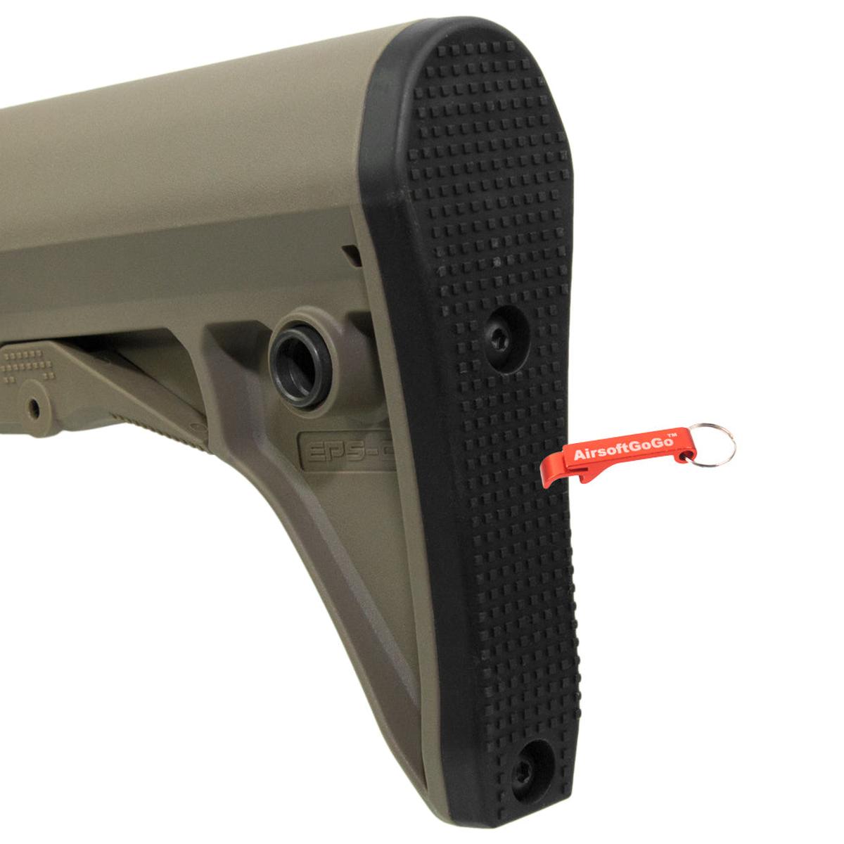 PTS エンハンスドポリマーストック コンパクト (デザートカラー)-AIRSOFT GOGO エアガン・サバゲー用品通販