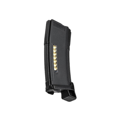 PTS マグポッド付き EPM 150rds ミッドキャップマガジン AR15 / M4 電動ガンAEG専用 -ブラック-AIRSOFT GOGO エアガン・サバゲー用品通販