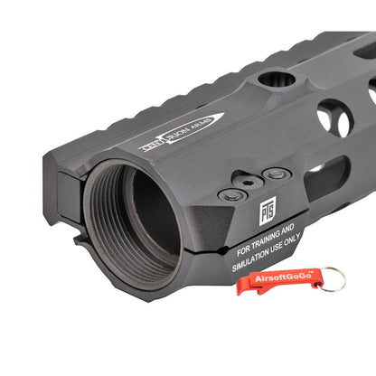 PTW/AEG/GBB M4用 13.5インチ 【PTS, Centurion Arms】RAS M-LOKレール ハンドガード (ブラック)-AIRSOFT GOGO エアガン・サバゲー用品通販