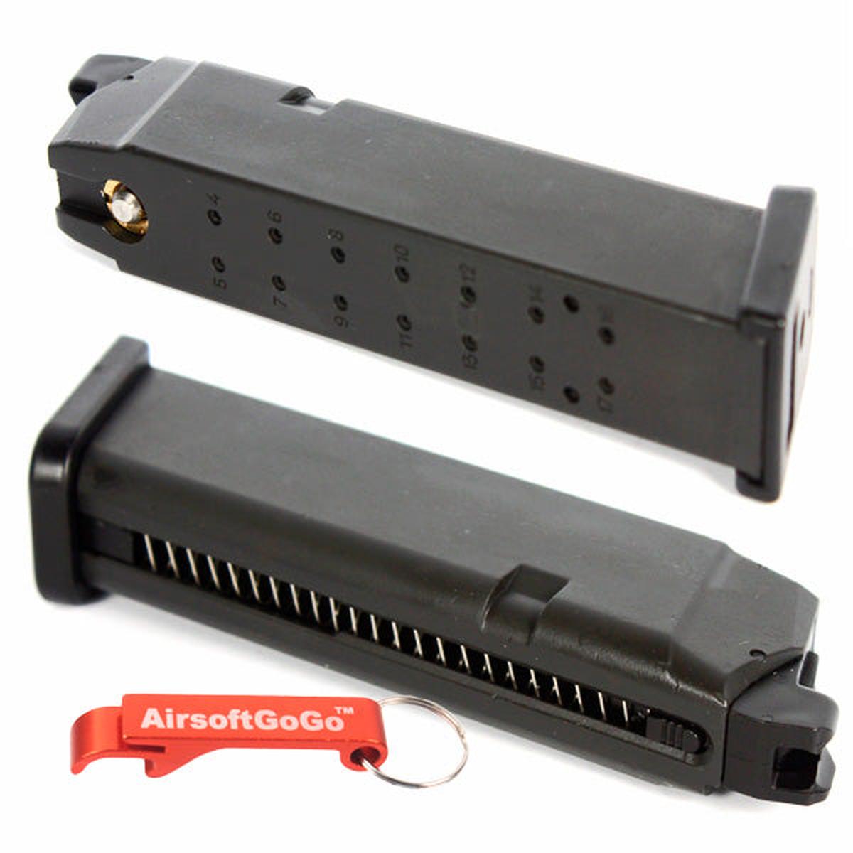 R17 (Glock 17) ガスブローバック用ARMY 24連マガジン-AIRSOFT GOGO エアガン・サバゲー用品通販
