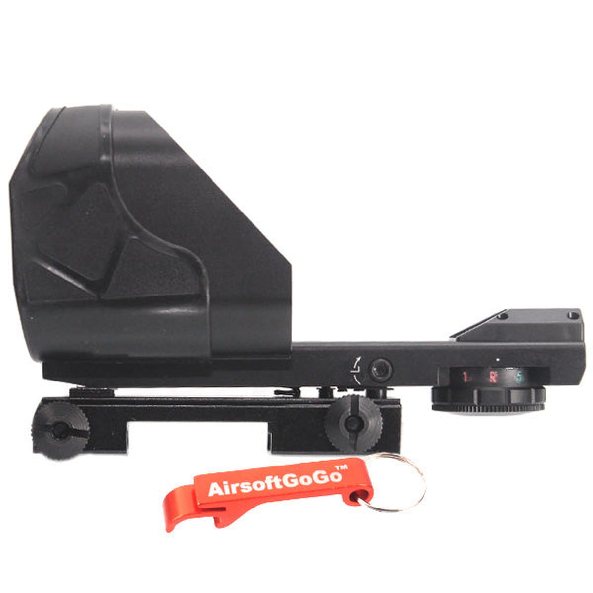 RAMBO SP-6 1x66 オープンドットサイト（レッド＆グリーン）-AIRSOFT GOGO エアガン・サバゲー用品通販
