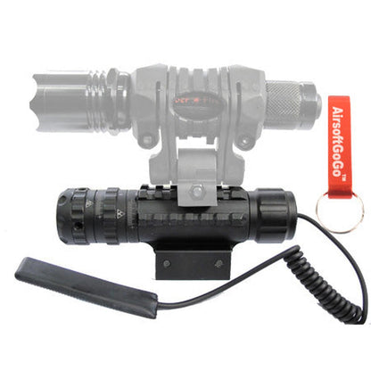 RAS RIS 20mmレール用トライレール グリーンレーザーサイト スコープ-AIRSOFT GOGO エアガン・サバゲー用品通販