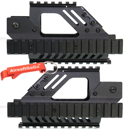 レイルハンドガード マルイ電動ガンP90用-AIRSOFT GOGO エアガン・サバゲー用品通販