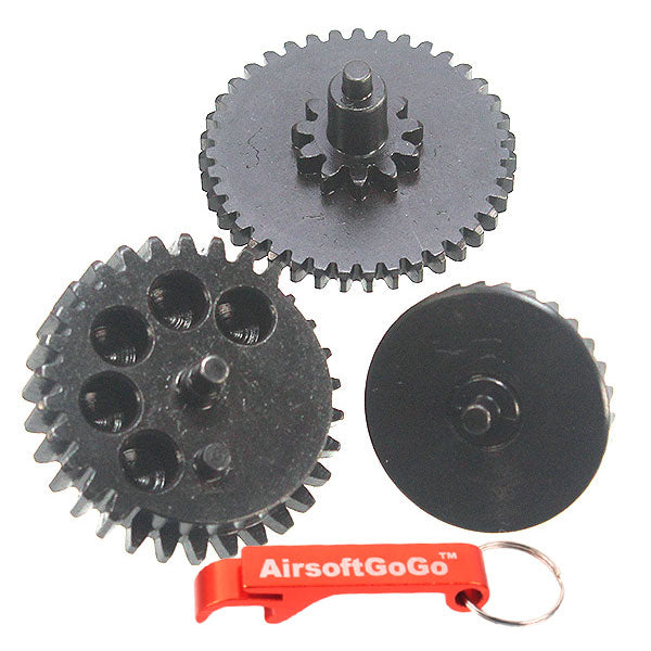 Ver.2/3 SHS reinforced gear 3-piece set for mechanical box electric gun (super torque spur gear/32:1)