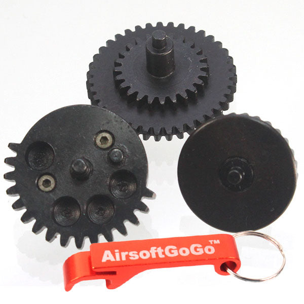 SHS 3-piece reinforced gear set for electric guns (super high speed spur gear/13: 1)