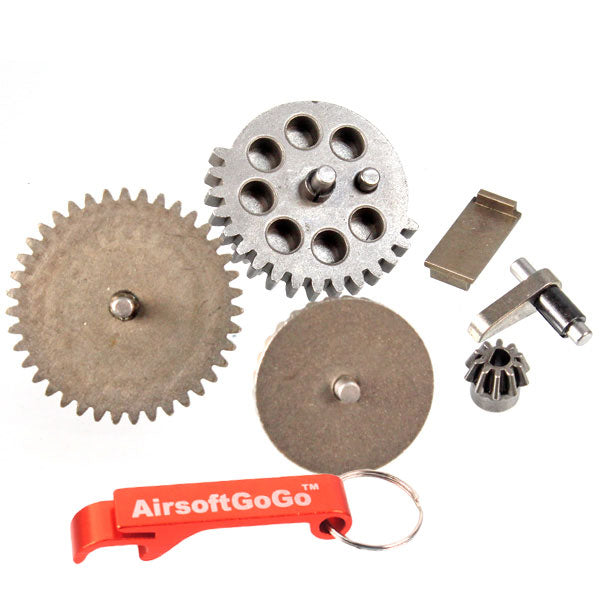 Ver.2 Mechabox STD SHS Reinforced Steel Gear 6-piece Set for AEG