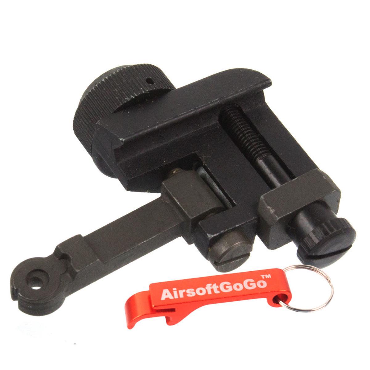 SHS社 300M フリップアップ リアサイト-AIRSOFT GOGO エアガン・サバゲー用品通販