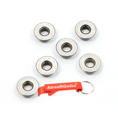 SHSステンレススチール軸受/6mm (6個入) 電動ガンメカボックス用-AIRSOFT GOGO エアガン・サバゲー用品通販