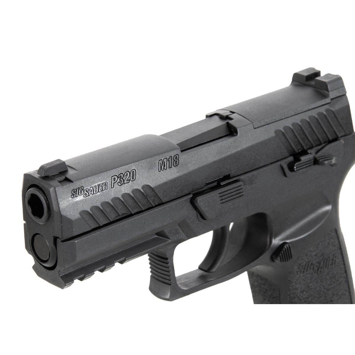 SIG AIR P320 M18 6mm ガスバージョン GBB ピストル（SIG Sauerからライセンス供与）（by VFC）-ブラック-AIRSOFT GOGO エアガン・サバゲー用品通販