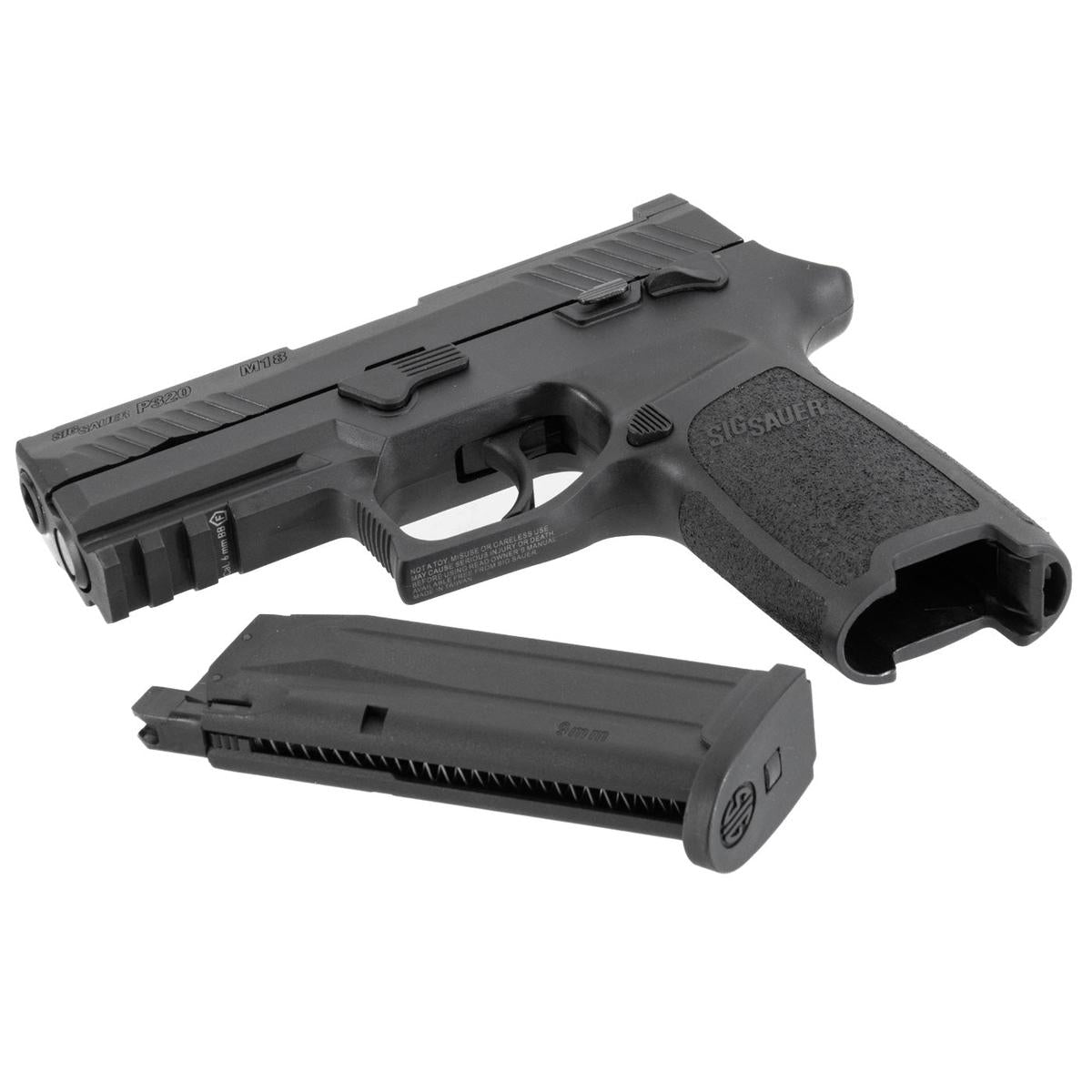 SIG AIR P320 M18 6mm ガスバージョン GBB ピストル（SIG Sauerからライセンス供与）（by VFC）-ブラック-AIRSOFT GOGO エアガン・サバゲー用品通販