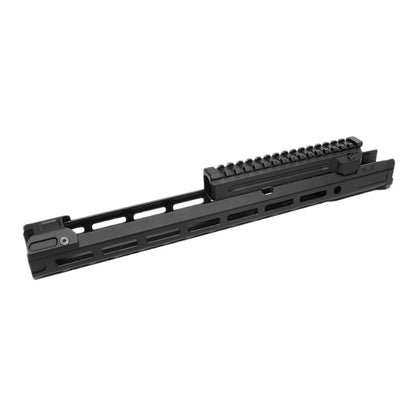 SLR Airsoftworks 14.7インチ ライト Mlok EXT 拡張ハンドガード 東京マルイ AKM GBBRガスブローバックライフル専用-AIRSOFT GOGO エアガン・サバゲー用品通販