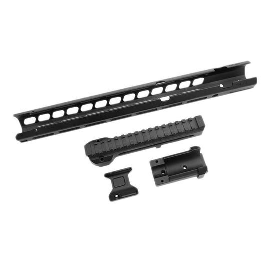 SLR Airsoftworks 14.7インチ ライト Mlok EXT 拡張ハンドガード 東京マルイ AKM GBBRガスブローバックライフル専用-AIRSOFT GOGO エアガン・サバゲー用品通販