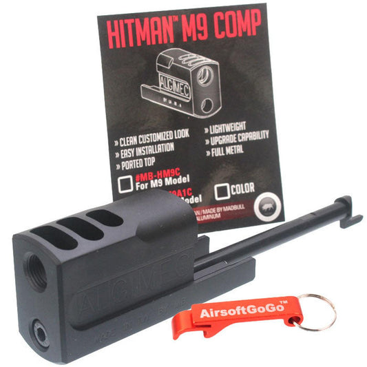 SOCOMGEAR / WE / KJW GBB用Madbull Hitman M9A1 コンペンセイター-AIRSOFT GOGO エアガン・サバゲー用品通販