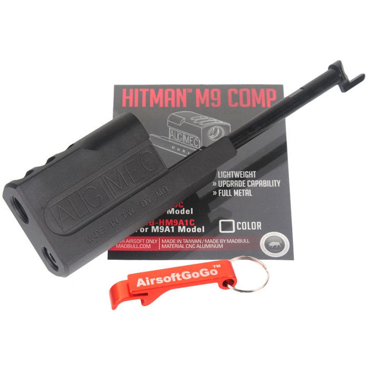 SOCOMGEAR / WE / KJW GBB用Madbull Hitman M9・M92・ M92F コンペンセイター-AIRSOFT GOGO エアガン・サバゲー用品通販