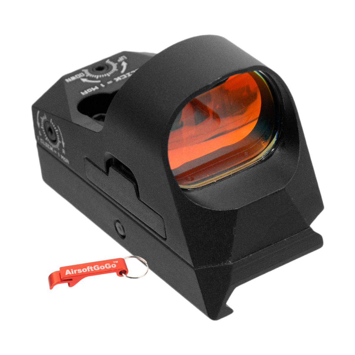 SOTAC ROMEO3 タイプ コンパクト ドットサイト (1913用マウント付き、ブラックカラー )-AIRSOFT GOGO エアガン・サバゲー用品通販