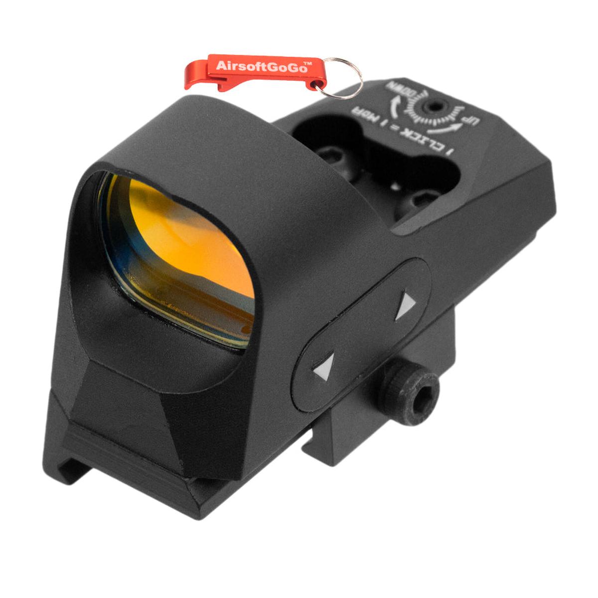 SOTAC ROMEO3 タイプ コンパクト ドットサイト (1913用マウント付き、ブラックカラー )-AIRSOFT GOGO エアガン・サバゲー用品通販