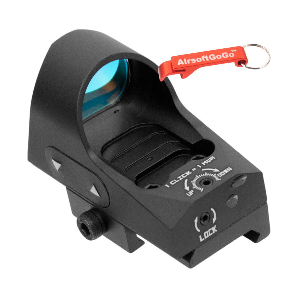 SOTAC ROMEO3 タイプ コンパクト ドットサイト (1913用マウント付き、ブラックカラー )-AIRSOFT GOGO エアガン・サバゲー用品通販