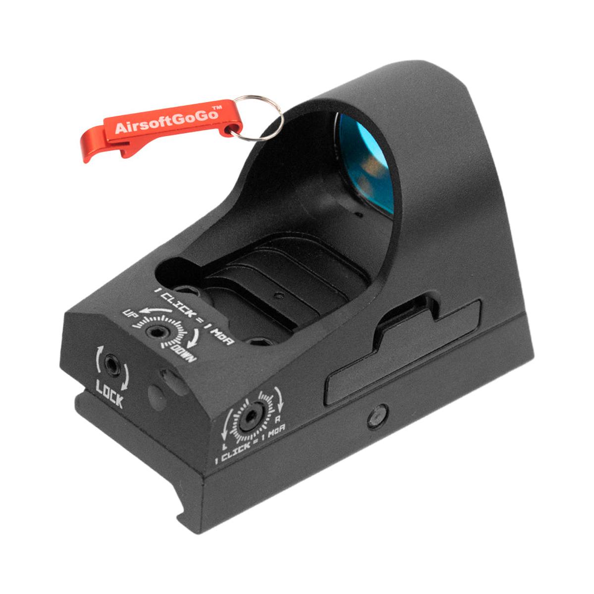 SOTAC ROMEO3 タイプ コンパクト ドットサイト (1913用マウント付き、ブラックカラー )-AIRSOFT GOGO エアガン・サバゲー用品通販