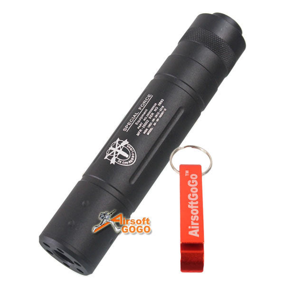 「SPECIAL FORCE」14mm逆ネジサプレッサー (30 X 150mm)-AIRSOFT GOGO エアガン・サバゲー用品通販