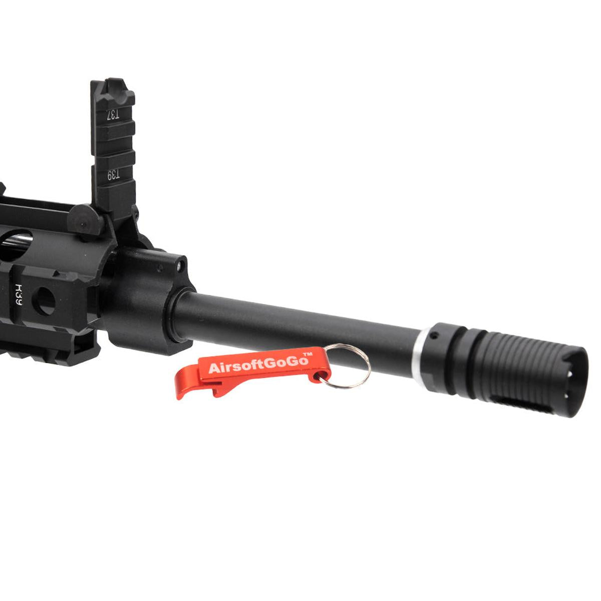 SR15 電動ガン用 E&C 16インチ RAS RIS ハンドガード フロント キットセット-AIRSOFT GOGO エアガン・サバゲー用品通販