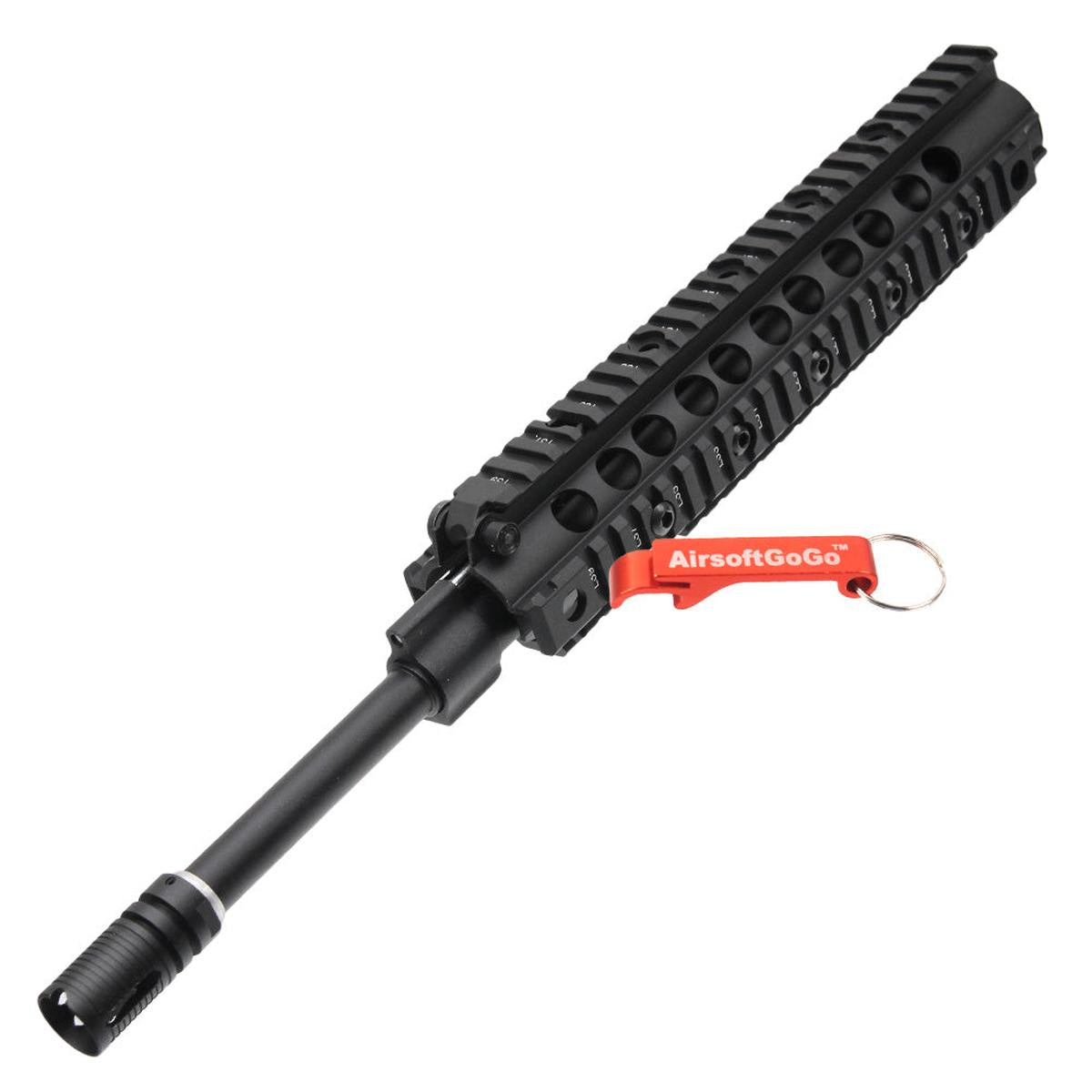 SR15 電動ガン用 E&C 16インチ RAS RIS ハンドガード フロント キットセット-AIRSOFT GOGO エアガン・サバゲー用品通販