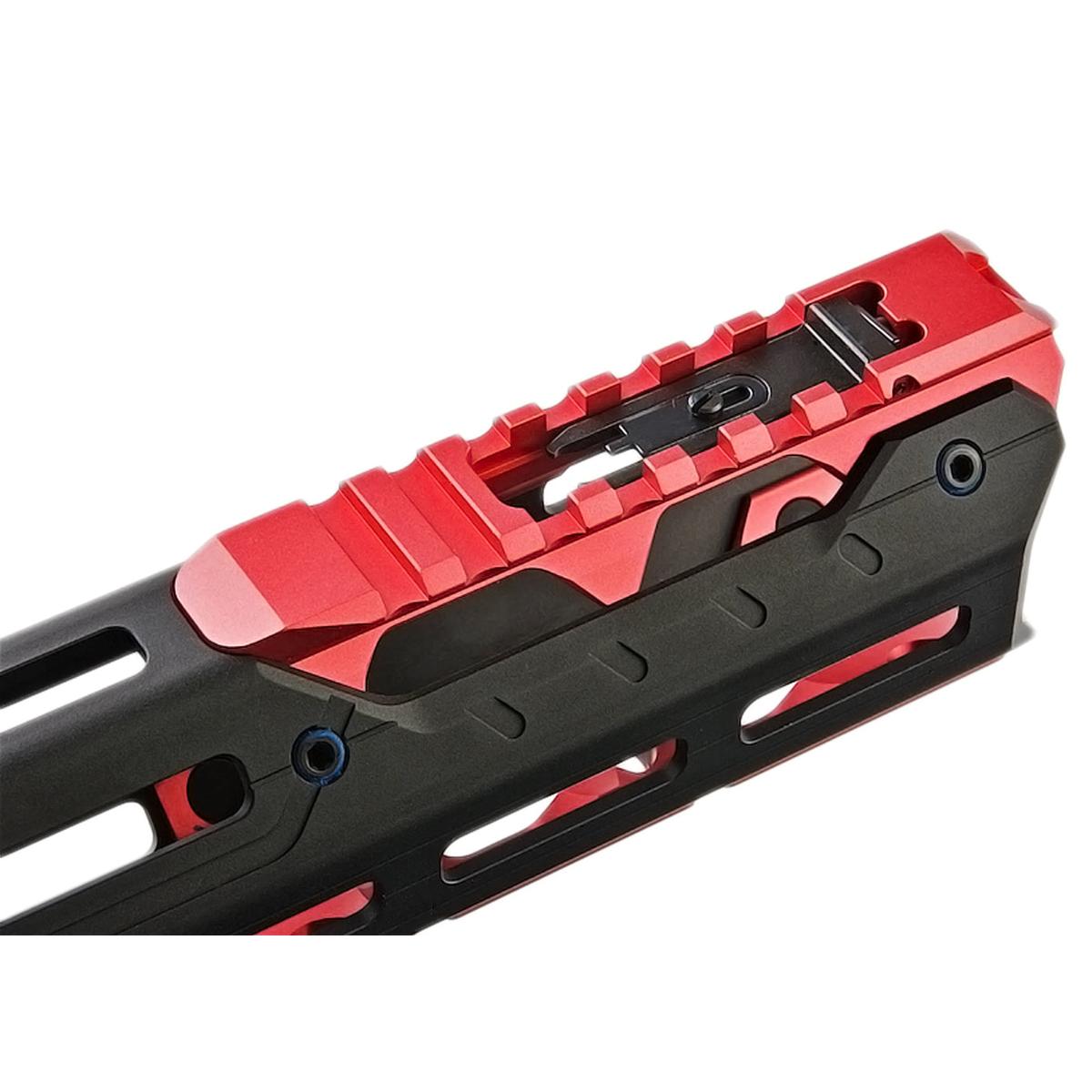 Strike Industries GRIDLOK 15インチ本体サイトと（赤）レールアタッチメント VFC / Systema PTW M4 Airsoft AEG / GBBR専用-AIRSOFT GOGO エアガン・サバゲー用品通販