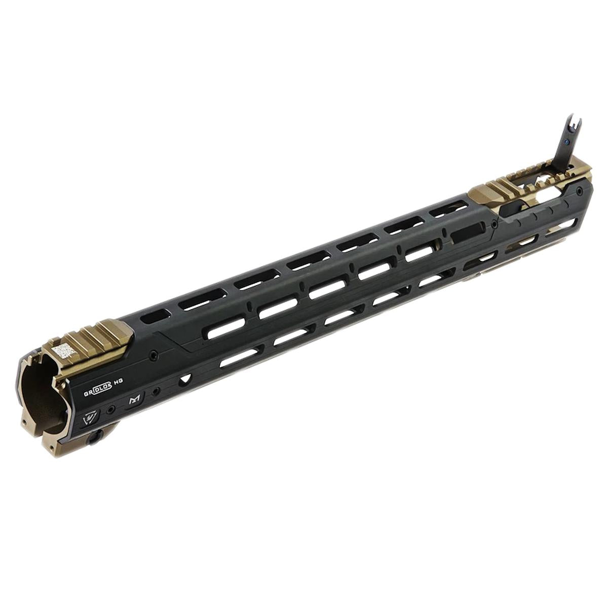 Strike Industries GRIDLOK 17インチ本体サイトと（ダークアース）レールアタッチメント VFC / Systema PTW M4 Airsoft AEG / GBBR専用-AIRSOFT GOGO エアガン・サバゲー用品通販