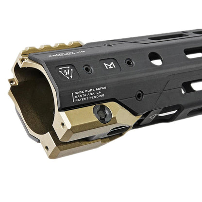 Strike Industries GRIDLOK 17インチ本体サイトと（ダークアース）レールアタッチメント VFC / Systema PTW M4 Airsoft AEG / GBBR専用-AIRSOFT GOGO エアガン・サバゲー用品通販