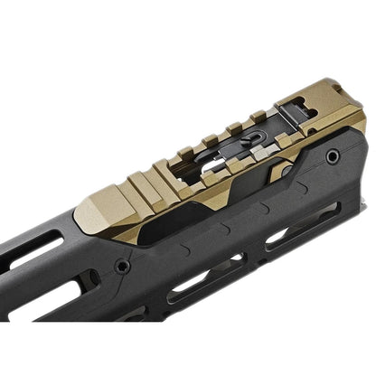 Strike Industries GRIDLOK 17インチ本体サイトと（ダークアース）レールアタッチメント VFC / Systema PTW M4 Airsoft AEG / GBBR専用-AIRSOFT GOGO エアガン・サバゲー用品通販