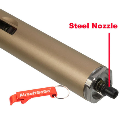 Systema PTW M4 電動ガン用Toyko Arms M110 シリンダーセット スチールノズル付 (金)-AIRSOFT GOGO エアガン・サバゲー用品通販