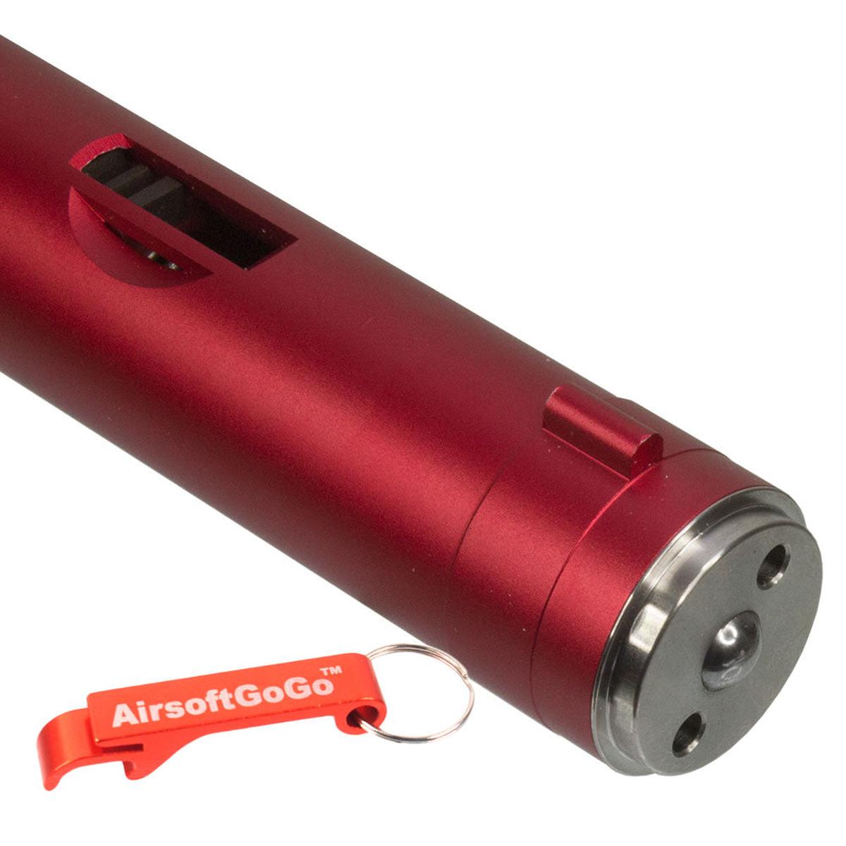 Systema PTW M4 電動ガン用Toyko Arms M150 シリンダーセット スチールノズル付 (赤)-AIRSOFT GOGO エアガン・サバゲー用品通販