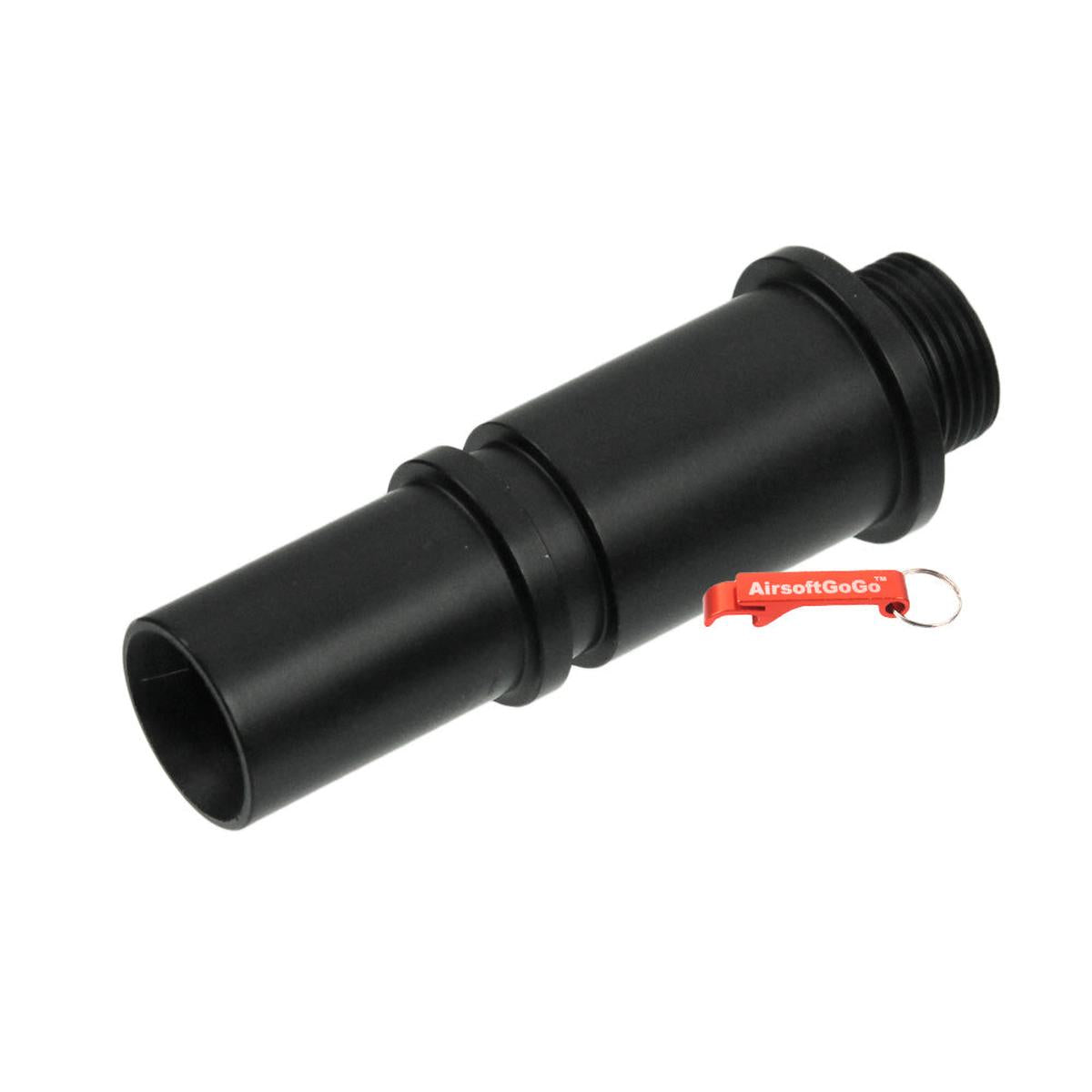 タナカ / KJ M700シリーズ用サイレンサーアダプター 14mm逆ネジ-AIRSOFT GOGO エアガン・サバゲー用品通販
